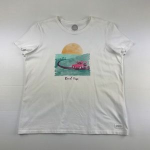 Life is Good Crusher Tee XL